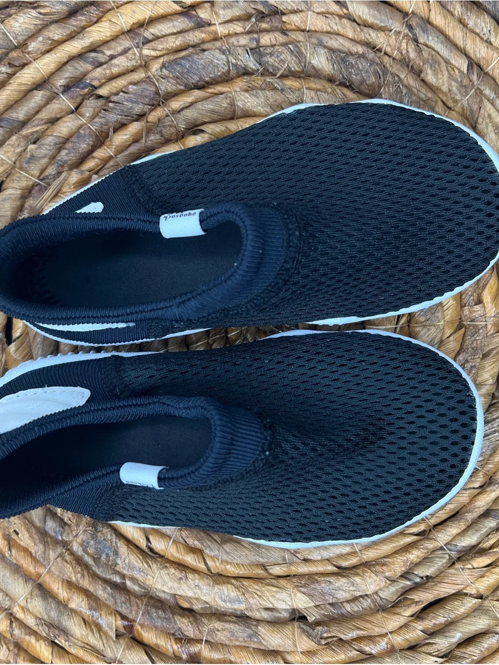 Nike Kids- Black & White Aqua Sock Water Shoes- New without Tags